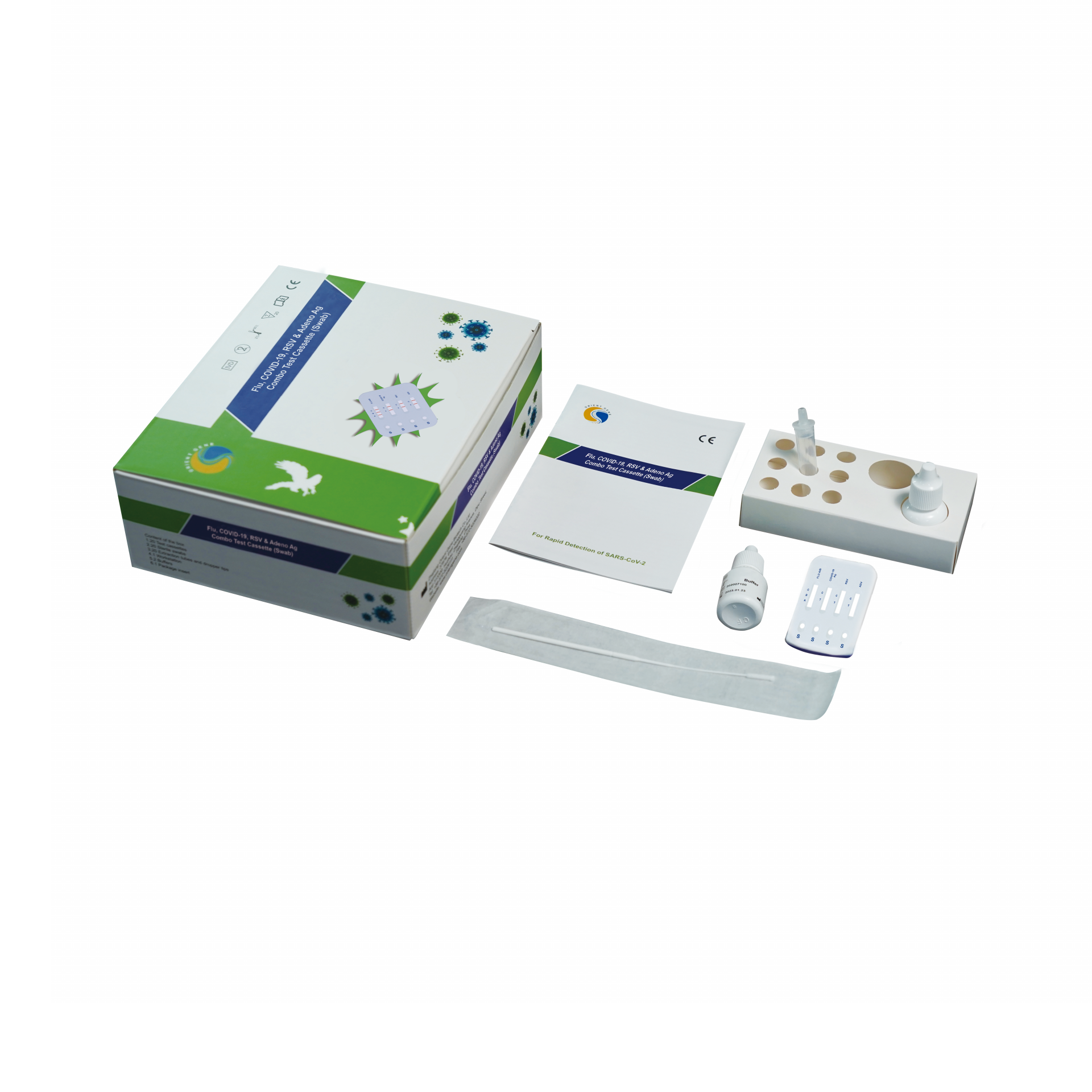 Flu, COVID-19, RSV & Adeno Combo